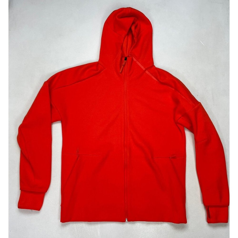 Adidas ZNE Full Zip Hoodie Men Adult Large Orange B46988